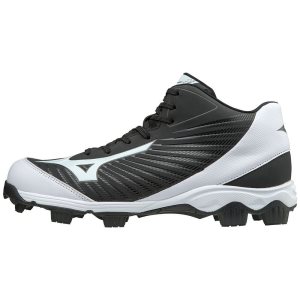 Mizuno 9-spike Adv Fra 9mid Laufschuhe Herren Schwarz Weiß | 932-BTFOUE