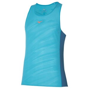 Mizuno Aero Tank Oberteile Herren Weiß | 651-WLDTZC