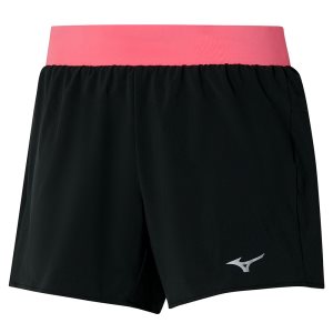 Mizuno Alpha 4.5 Kurze Hose Damen Schwarz Koralle | 948-VRQHEJ