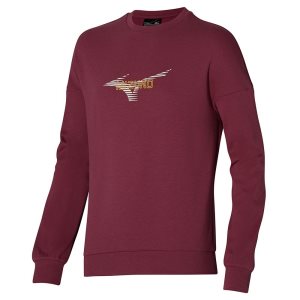 Mizuno Athletics Graphic Crew Oberteile Herren Blau | 367-VXERMG