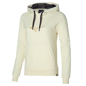 Mizuno Athletics Graphic Hoody Oberteile Damen Beige | 163-RECAML