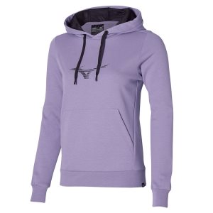 Mizuno Athletics Graphic Hoody Oberteile Damen Lila | 781-WEQFBI
