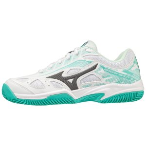 Mizuno Breakshot 3 Cc Tennisschuhe Damen Weiß | 798-XLQKWE