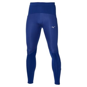 Mizuno Breath Thermo Laufhose Herren Blau | 517-VSAKOH
