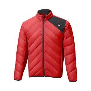 Mizuno Breath Thermo Move Down Jacke Herren Rot | 726-PNOZDX