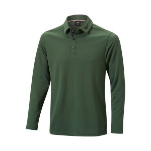 Mizuno Breath Thermo Winter L/S Polo Oberteile Herren Grün | 934-FQRVDJ