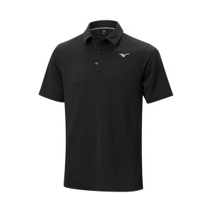 Mizuno Bt Winter Polo Oberteile Herren Schwarz | 974-OAHDWY