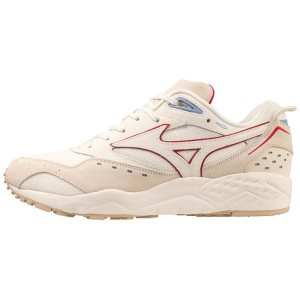 Mizuno Contender Sneakers Herren Weiß Rot | 290-IZHNQS