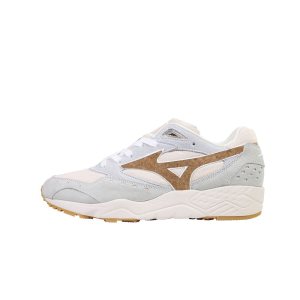 Mizuno Contender Undyed Sneakers Damen Weiß | 189-HLOKFR