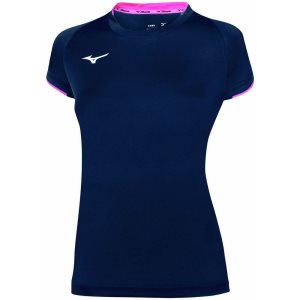 Mizuno Core Ss Tee Oberteile Damen Blau | 234-BKFHTW