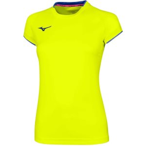 Mizuno Core Ss Tee Oberteile Damen Gelb | 439-YPGASN