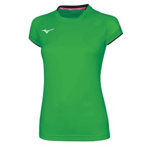 Mizuno Core Ss Tee Oberteile Damen Grün | 415-QHJXCL