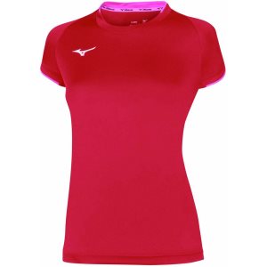 Mizuno Core Ss Tee Oberteile Damen Rot | 894-WDVTYE