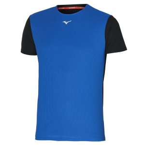 Mizuno Dryaeroflow Tee Oberteile Herren Blau | 135-NGYQFZ