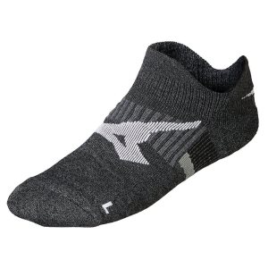 Mizuno Drylite Race Mid Socken Damen Schwarz | 982-VTLXPF