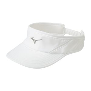 Mizuno Drylite Visor Kopfbedeckung Damen Weiß | 826-ICPJXT