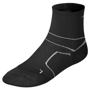 Mizuno Er Trail Socken Damen Schwarz Grau | 392-NRBPEL
