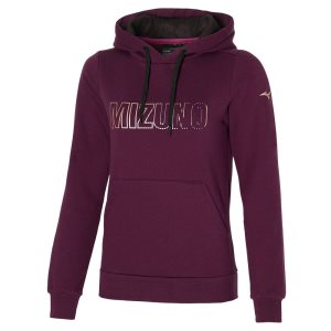 Mizuno Hoodie Oberteile Damen Blau | 853-VSCFXO
