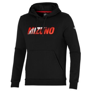 Mizuno Hoodie Oberteile Herren Schwarz | 287-KBGHSR