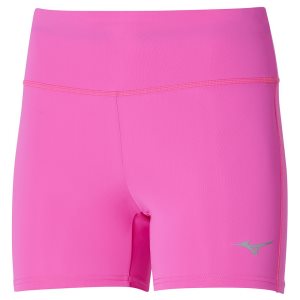 Mizuno Impulse Core Kurzes Leggings Damen Rosa | 928-MGJLTO