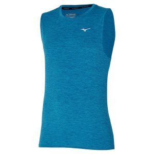Mizuno Impulse Core S/L Oberteile Herren Schwarz | 632-TDBMOF