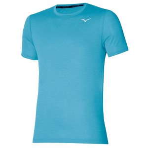 Mizuno Impulse Core Tee Oberteile Herren Blau | 764-NLJSRU