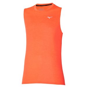 Mizuno Impulse Core Ärmellose Oberteile Herren Orange | 456-ZWPCAS