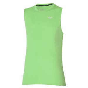 Mizuno Impulse Core Ärmellose Oberteile Herren Grün | 491-FQDCPV
