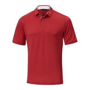 Mizuno Move Tech Quick Dry Polo Oberteile Herren Rot | 078-SERNKO