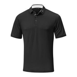 Mizuno Move Tech Quick Dry Polo Oberteile Herren Schwarz | 124-XRTKMF