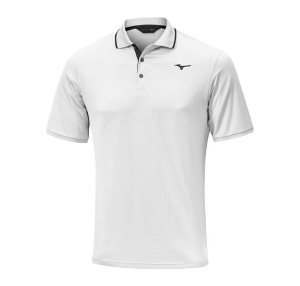 Mizuno Move Tech Quick Dry Polo Plus Oberteile Herren Weiß | 604-HAELTX