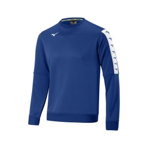 Mizuno Nara Trn Swt Oberteile Herren Blau | 561-DRKSJM