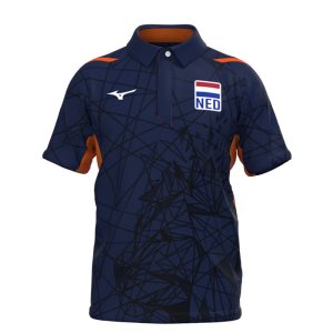 Mizuno Nevobo Freetime Polo Oberteile Herren Rot | 769-UPRXJE