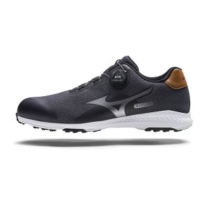 Mizuno Nexlite 008 Boa Golfschuhe Herren Schwarz | 590-RVDOWI