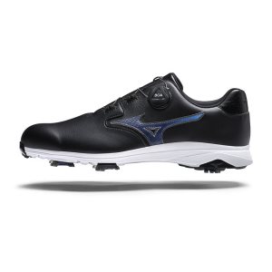 Mizuno Nexlite Gs Spiked Boa Golfschuhe Herren Schwarz | 064-IGWRVP