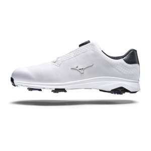 Mizuno Nexlite Pro Boa Golfschuhe Herren Weiß Silber | 549-CVWMLA