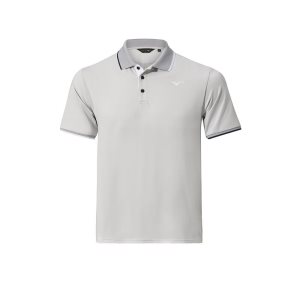 Mizuno Qd Comp Plus Polo Oberteile Herren Grau | 520-KLASVR