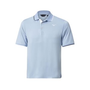 Mizuno Qd Comp Plus Polo Oberteile Herren Blau | 785-HANQJO