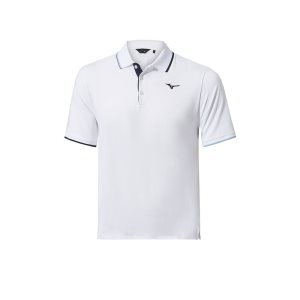 Mizuno Qd Comp Plus Polo Oberteile Herren Weiß | 970-ADXZMU