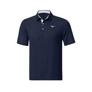 Mizuno Qd Comp Polo Oberteile Herren Blau | 108-SUPHQE