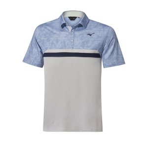 Mizuno Qd Hazard St Polo Oberteile Herren Blau Weiß | 309-WYRQVI