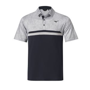 Mizuno Qd Hazard St Polo Oberteile Herren Schwarz Weiß | 847-HZMYAG