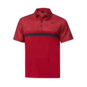 Mizuno Qd Hazard St Polo Oberteile Herren Rot | 851-LIGDUE