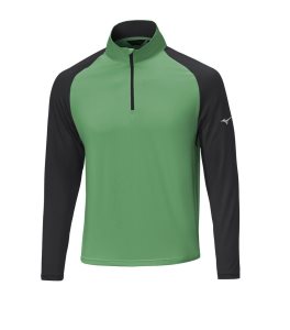Mizuno Quick Dry Breeze 1/4 Zip Oberteile Herren Türkis Grün | 156-HEVGAC