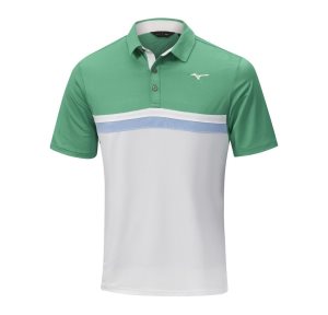Mizuno Quick Dry Horizon Polo Oberteile Herren Grün | 764-LNAVBG