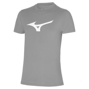 Mizuno Rb Logo Tee Oberteile Herren Schwarz | 193-LOWSRT