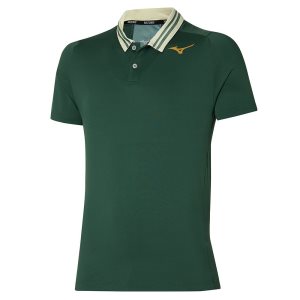 Mizuno Shadow Polo Oberteile Herren Grau Grün | 296-EMLXGR