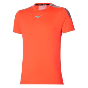Mizuno Shadow Tee Oberteile Herren Grau Grün | 742-FDYZXC