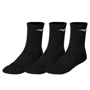 Mizuno Sport 3p Socken Herren Schwarz Schwarz Schwarz | 468-FQPEHI