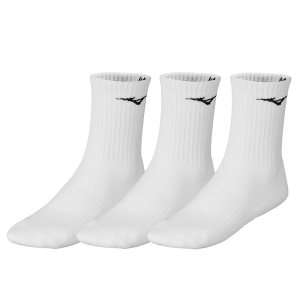 Mizuno Sport 3p Socken Herren Weiß Weiß Weiß | 746-DHRJQI
